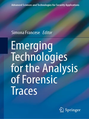cover image of Emerging Technologies for the Analysis of Forensic Traces